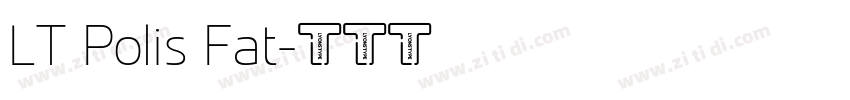LT Polis Fat字体转换